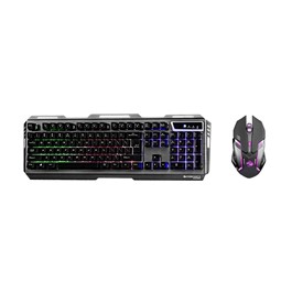 Picture of Zebronics Zeb-Transformer Gaming Keyboard and Mouse Combo (USB, Braided Cable)